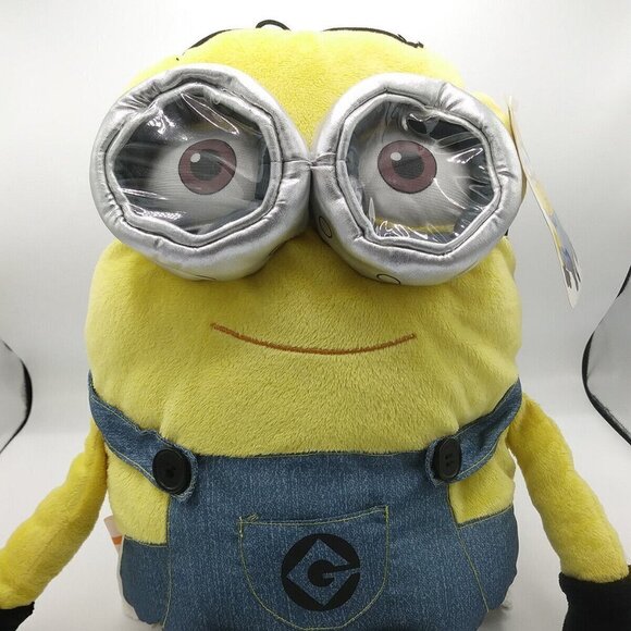 Despicable Me Movie Dave Minions Pillow Plush Buddy 18 inches New With Tags - Picture 1 of 16